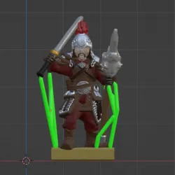 Fearsome Mongolian Warriors for use with your favourite Tabletop or board game
