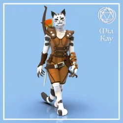 Female Catfolk Rogue