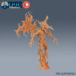 Fire & Magma Mephit Set / Devil Imp / Winged Evil Humanoid / Flame Elemental / Flying Encounter