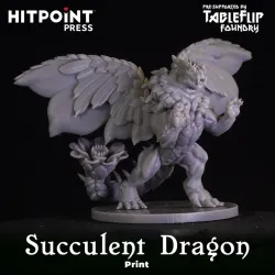 FLORAL DRAGONS - Book 3 - Succulent Dragon