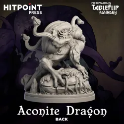 FLORAL DRAGONS - Book 4 - Aconite Dragon
