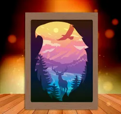 forest spirit lightbox