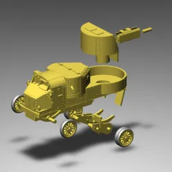 Garford-Putilov armoured car (WW1, Russian Empire)