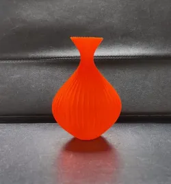Glitter PVB vase in vase mode