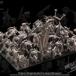 Goblin Warriors Battle-Ready regiment (20 Goblins)