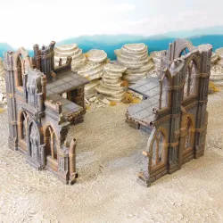 Gothic scifi ruins