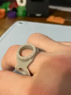 Gray Lantern Ring