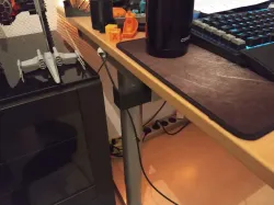 Headphone Holder for Ikea Galant desk