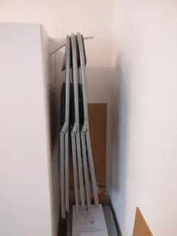 Holder / Peg for folding chairs