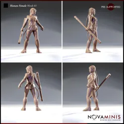 Human Female Monk 01