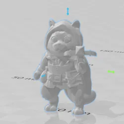 Kitten tabaxi warrior