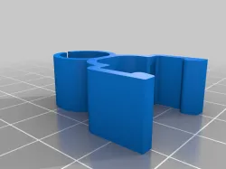 Larger Cable Clip W/ standoff for 2020 Extrusion Profiles