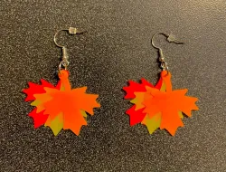 Maple Leaf Earrings