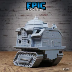Maxi Drill Steam Engine / Siege Engine / Settler Machine / Roving Vehicle / Colonist Construct / Steampunk Infantry Robot / Invasion Army / Cyberpunk