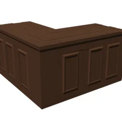 Medieval counter (corner)