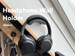 Minimalistic Headphone Wall Holder