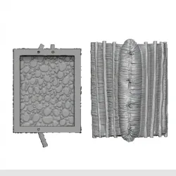 Modular Wattle and Daub Cottager House