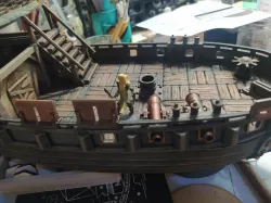 Movable Cannon ship DND board games