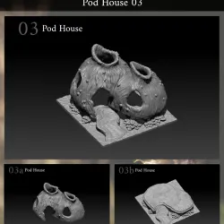 Mystic-Realm's Act 4: Bitter Waters of M'eerie Lake Mud Pod House Mini Expansion