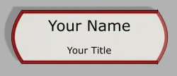 Office Cube/Wall Name Plate