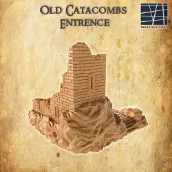 Old Catacombs  Entrence - Tabletop Terrain - 28 MM