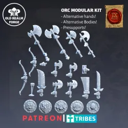 Orcs - Classic Old School Modular Kit