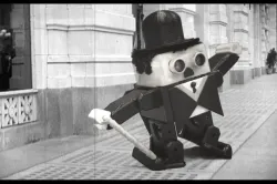 Otto Charlie Chaplin robot