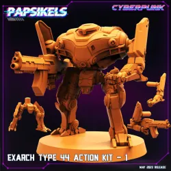PAPZ INDUSTRIES MODULAR BATTLE MECH EXARCH TYPE 44 A