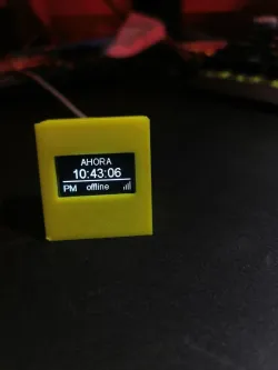 Printer monitor for octoprint ESP01 mini case
