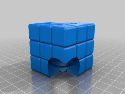 Puzzle Cube Fidget Spinner