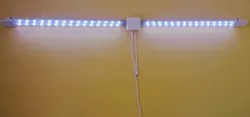 Simple wall light from Tween Light RGB LED strips