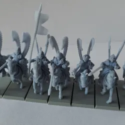 Slavia Winged Lancers miniatures (32mm, modular)
