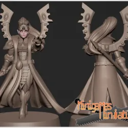 Space elf priest anime figurine