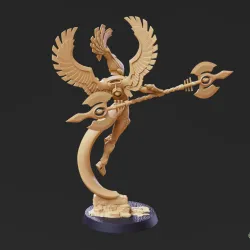 Space Elf Warmancer - Pose 3 + Pinups