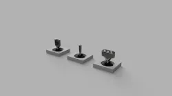 Switch heads for the A320 Light Panel.