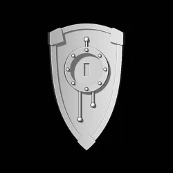 TEMPLAR ROYAL GUARD SHIELD BLANK