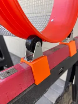 Trommel Sifter Sawhorse Roller Adapter
