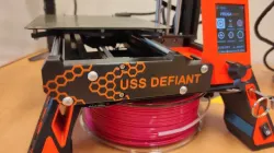 USS Defiant MINI Y Plate Front (MMU Print)