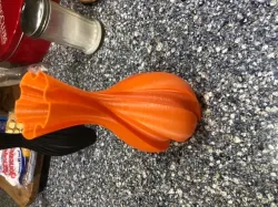 Vase Twisted 5 flute