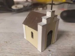 Village chapel H0 scale