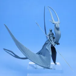Void Pteradactyl and Rider - Kalan, Ait Alexon Air Cavalry and Stygian Alanqa (Pre-supported)