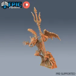 Water & Ice Mephit Set / Aqua Elemental / Evil Crystal Imp / Winged Humanoid / Sea & Ocean Encounter