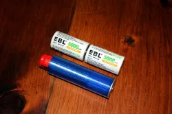 18650 Cell to 2x C-Cell Battery Adapter