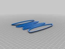1994-1998 Ford Mustang Aftermarket Side Scoop Inserts