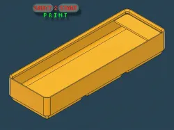 3x1x2,5 Bin | Lable | Gridfinity | Deskorganizer | Tool | select2stertPrint