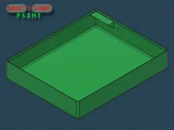 5x4x5 Bin | Lable | Gridfinity | Deskorganizer | Tool | select2stertPrint
