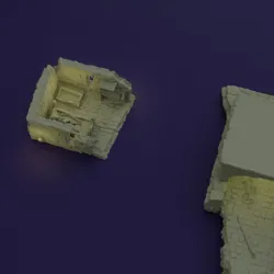 Abandoned Patrol Bridge - Tabletop Terrain - 28 MM