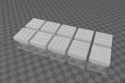 Basic tavern wood floor (Dungeon and Dragon Blocks compatible)