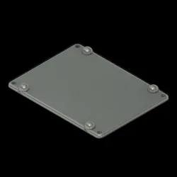 bottom replacement for icy box raspberry pi case
