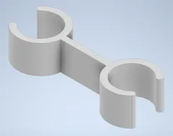 Bowden to Bowden Clip 6mm